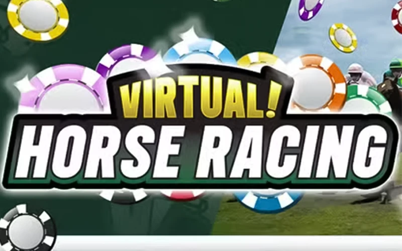 Siente la emoción de las Virtual Horse Racing de 1win Chile.