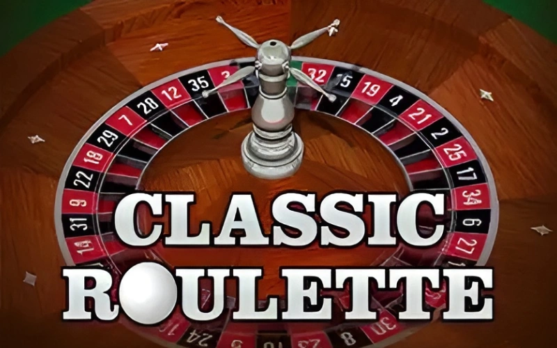 Gire los rodillos del juego de mesa Classic Roulette en la plataforma 1win.