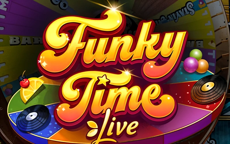 Pruebe hoy mismo el emocionante juego en vivo Funky Time en el casino en línea 1win.
