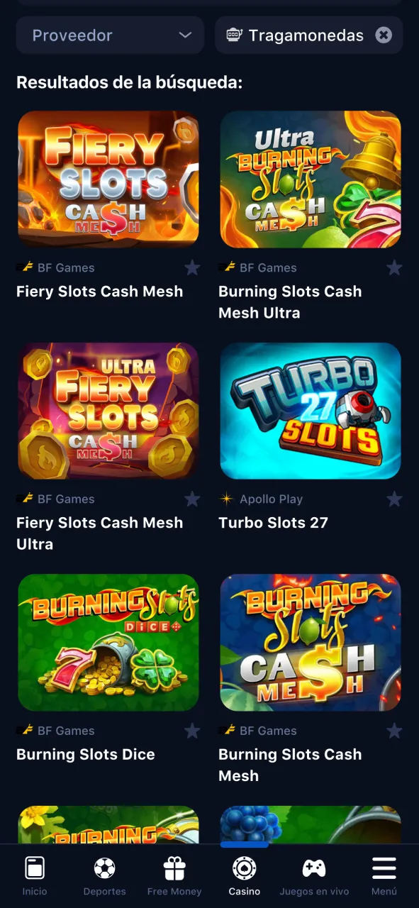 Elige una tragamonedas en 1Win y prepárate para ganar a lo grande.