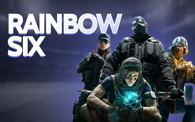 Empieza a apostar en los emocionantes torneos de Rainbow Six de 1Win.