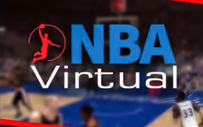 Disfruta del ambiente del baloncesto profesional en el simulador Virtual NBA de 1Win.