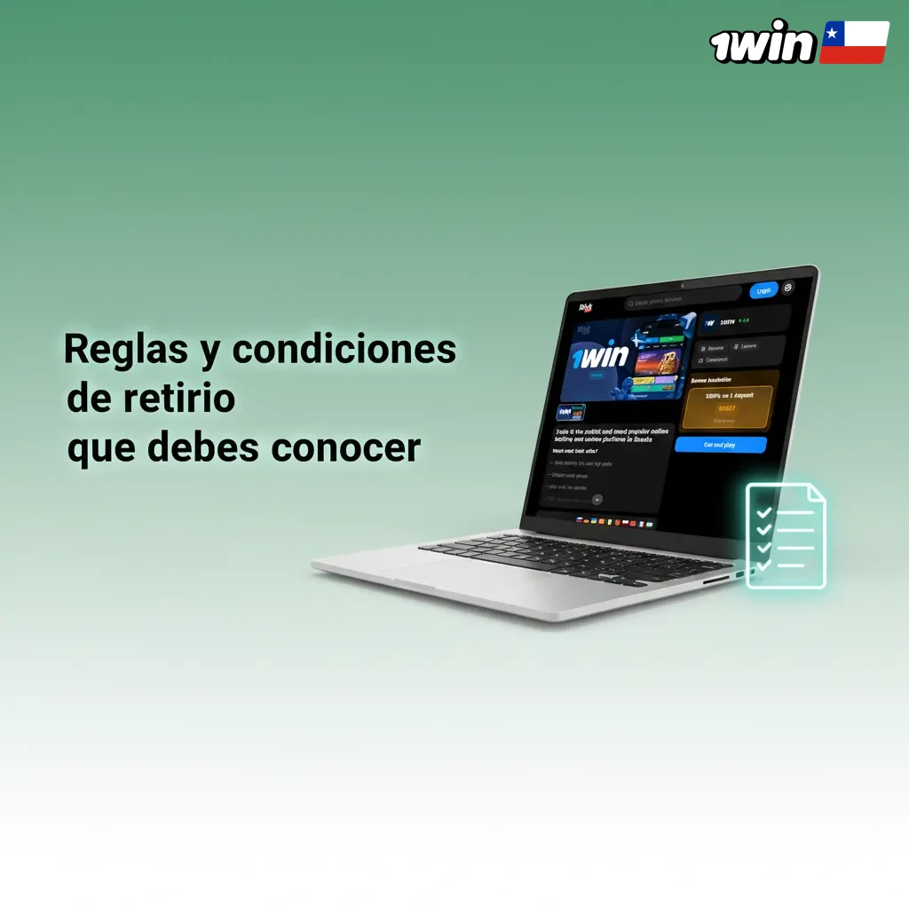Infografía: reglas de retiro en Chile: verificación de identidad, método a tu nombre, rollover, límites CLP y seguridad.