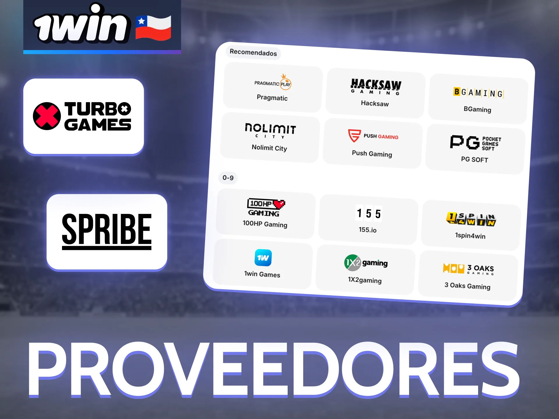 1win cuenta con juegos de Mines presentados por los mejores proveedores.
